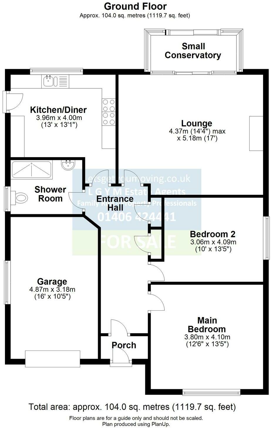 25, The Tenters floorplan