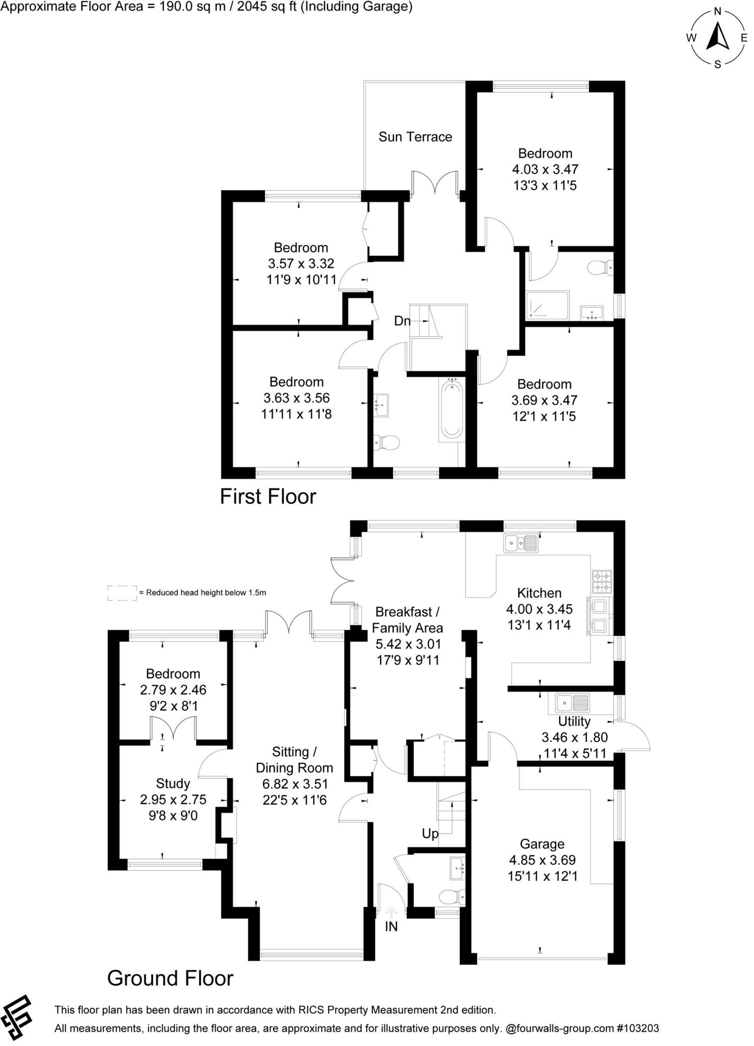 Stream Farm Close, Lower Bourne, GU10 floorplan