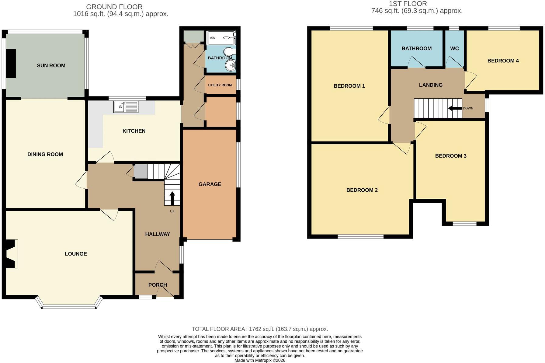 Filey Road, Scarborough, YO11 floorplan