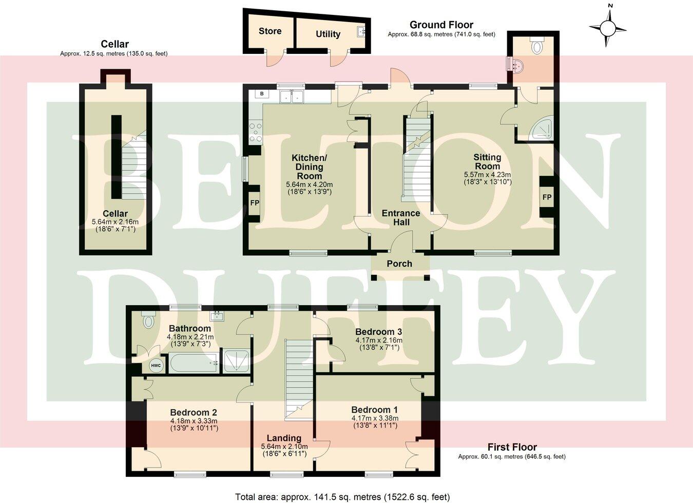 The Buttlands, Wells-next-the-Sea, NR23 floorplan