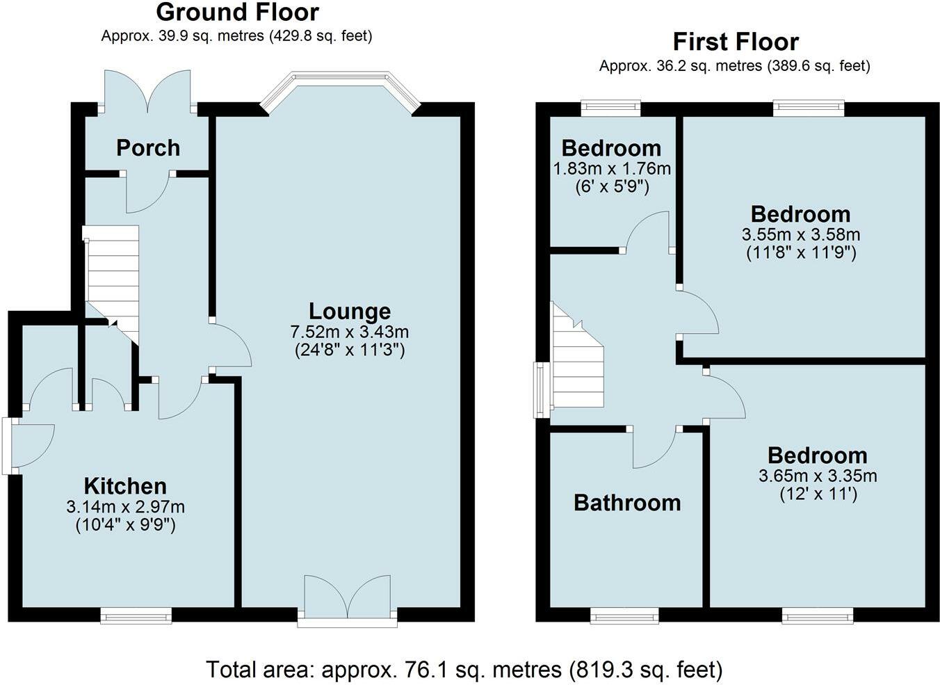 Hinckley Road, Barwell, LE9 floorplan