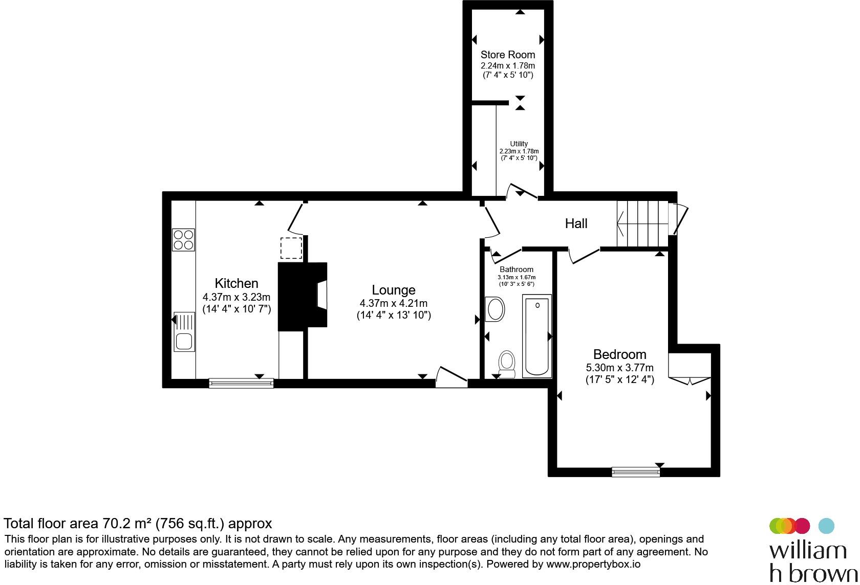 Oldham Road, Ripponden, Halifax floorplan