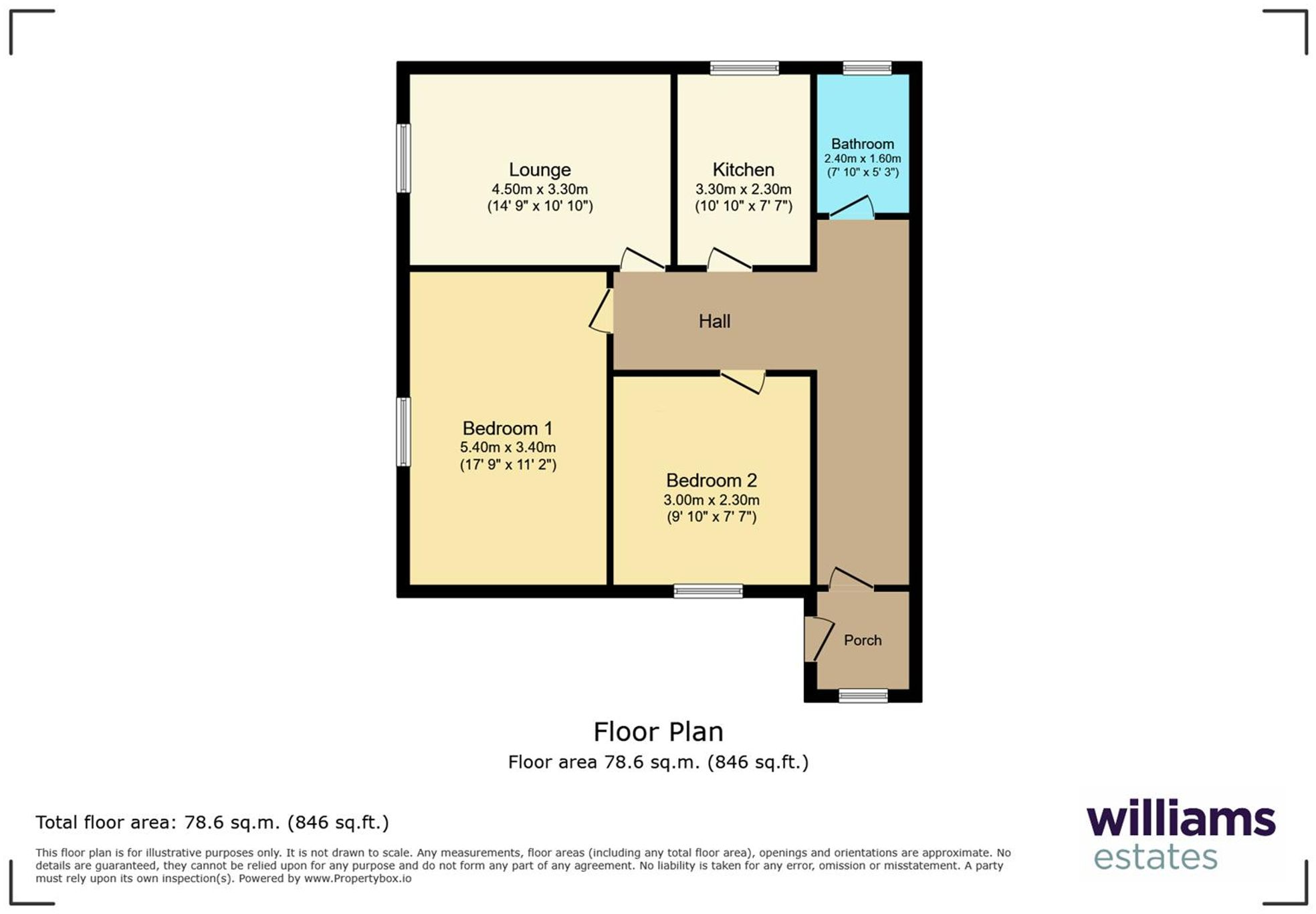 Mostyn Avenue, Prestatyn, LL19 floorplan