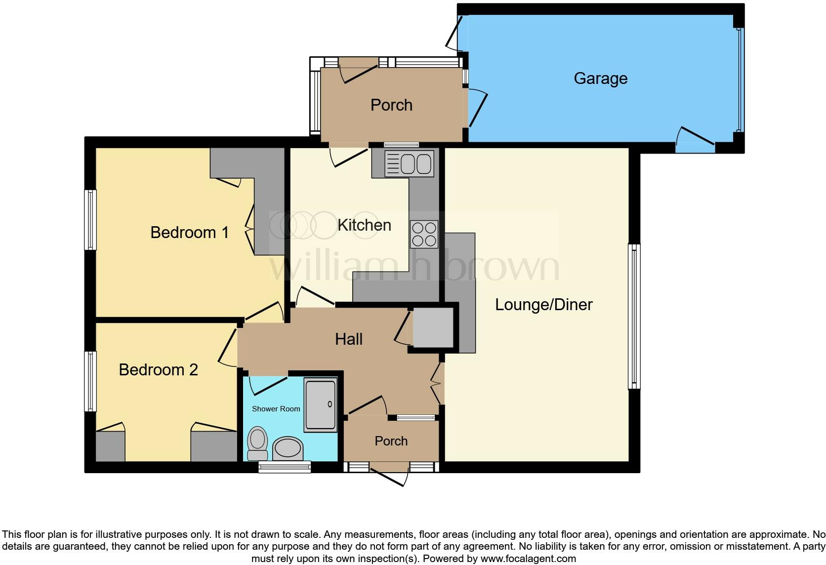 Elm Crescent, Burgh Le Marsh, Skegness floorplan