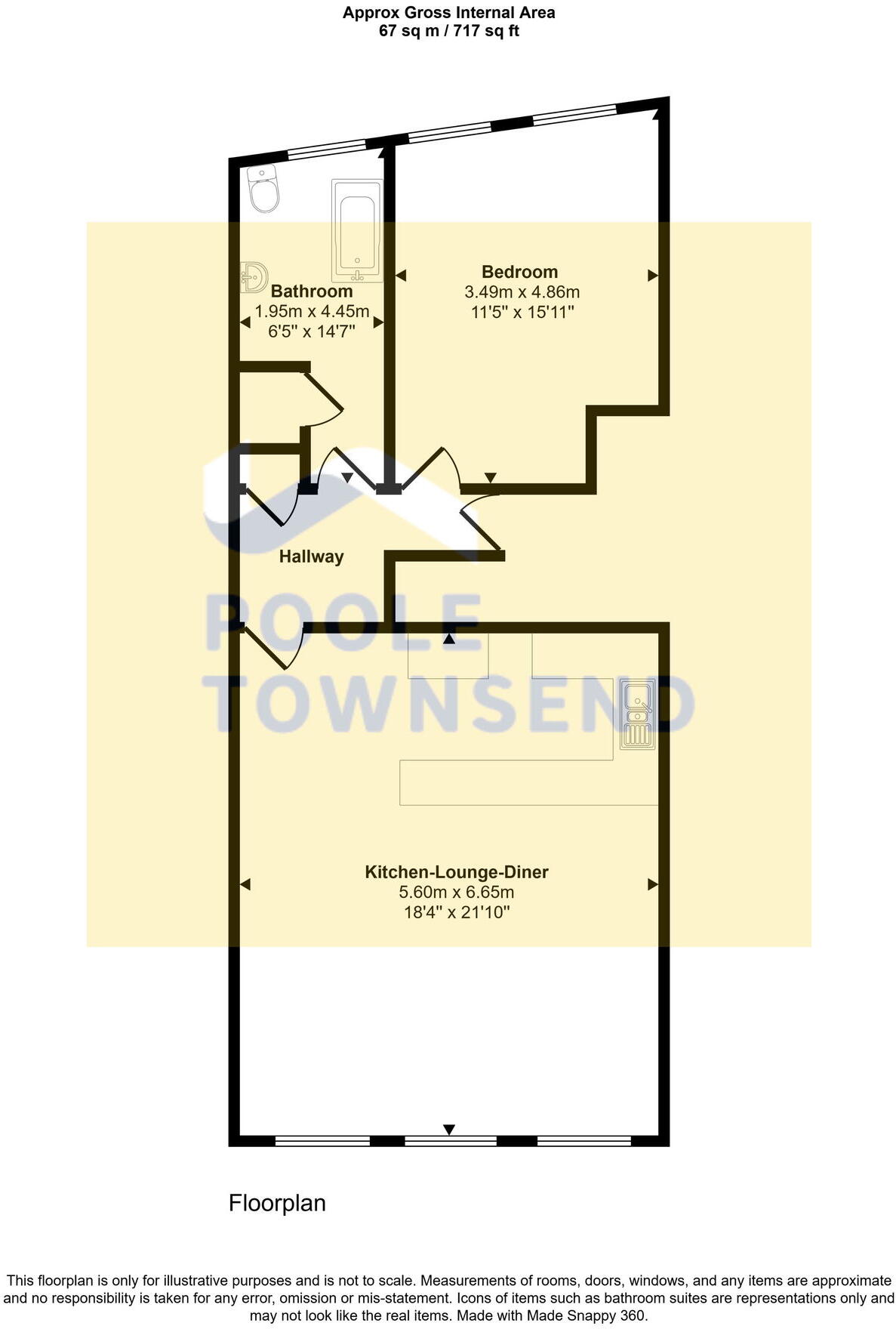New Market Street, Ulverston, LA12 7LN floorplan
