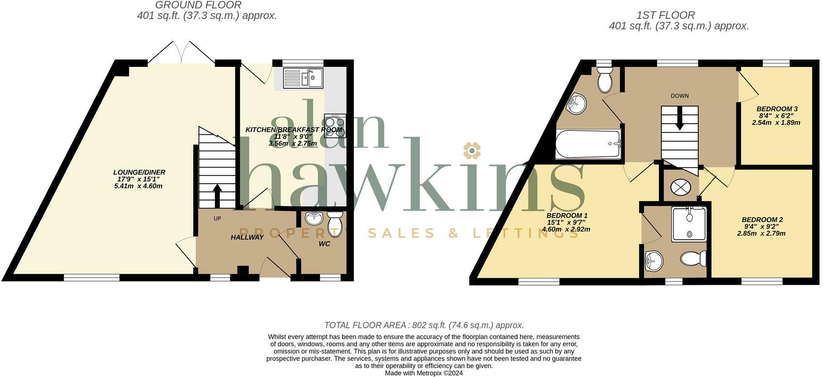 Sprats Barn Crescent, Royal Wootton Bassett SN4 floorplan