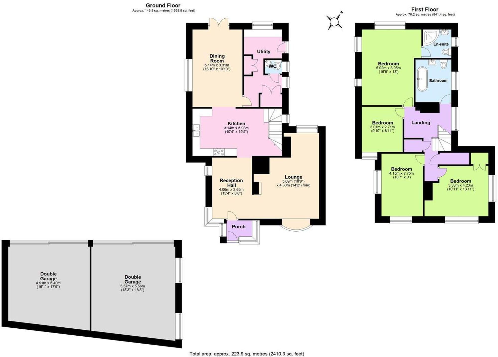 Hopstone, Claverley, WV5 floorplan