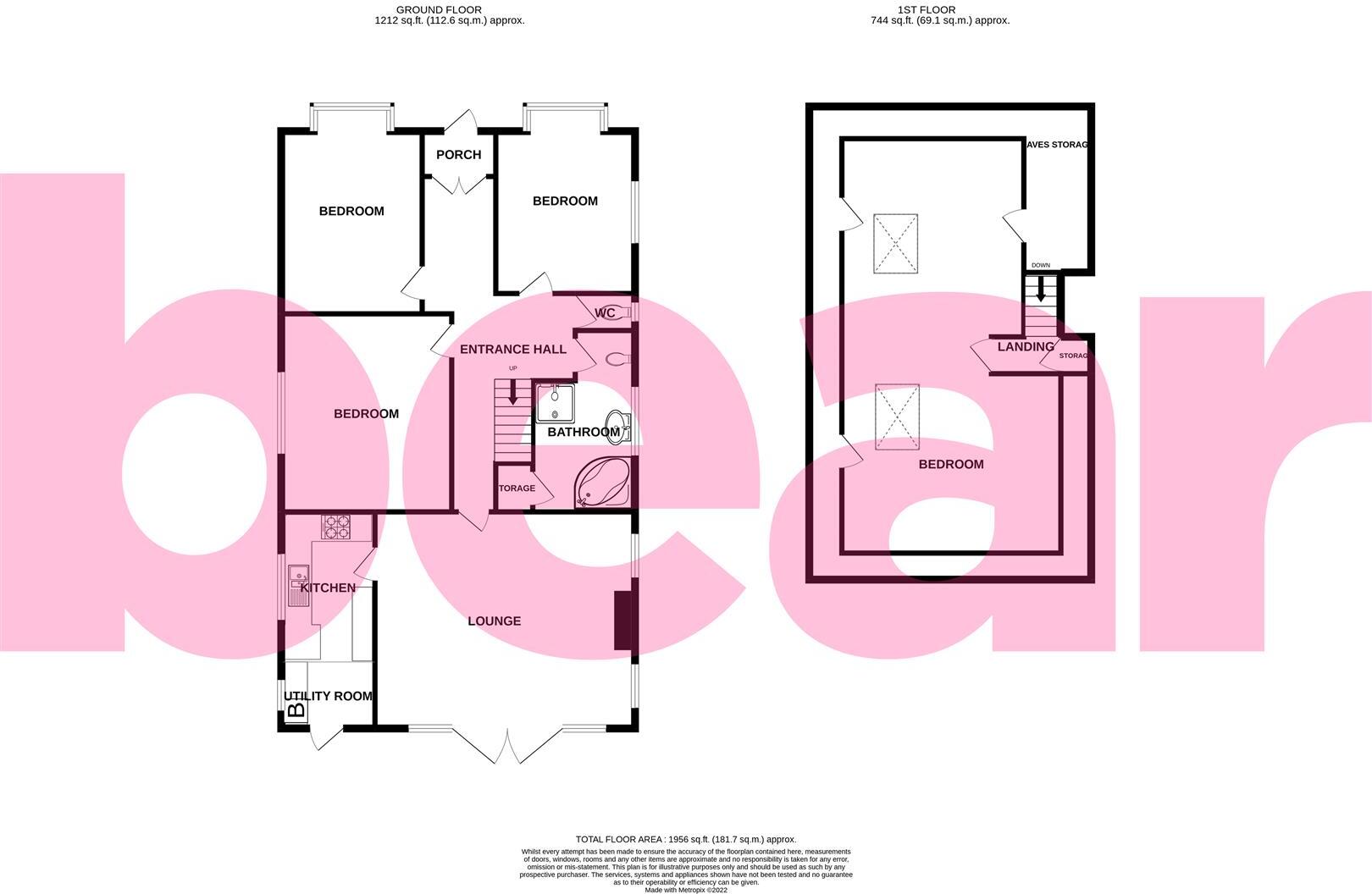 Greensward Lane, Hockley floorplan