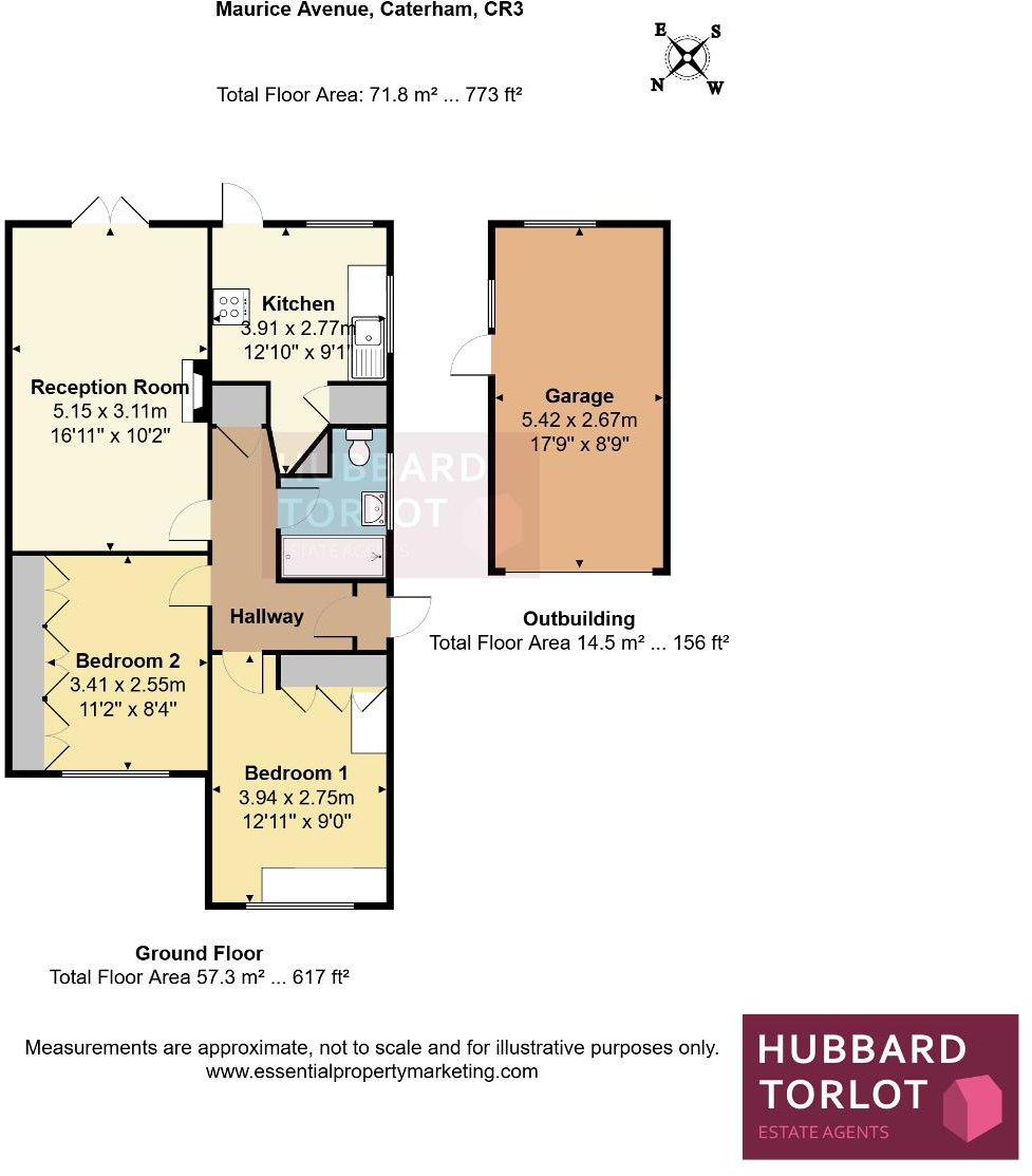 Maurice Avenue, Caterham, CR3 5TL floorplan