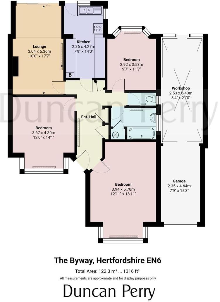 The Byway, Potters Bar floorplan