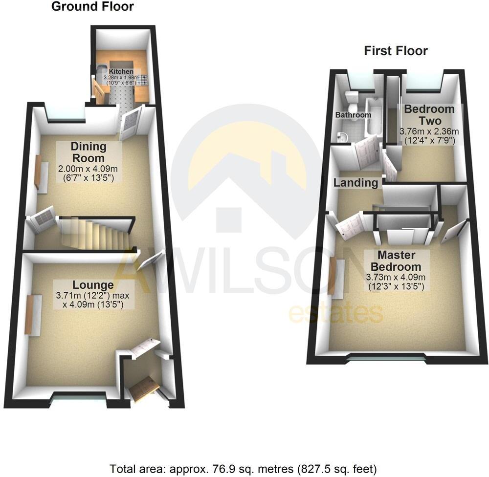 Lodge Lane, Dukinfield floorplan