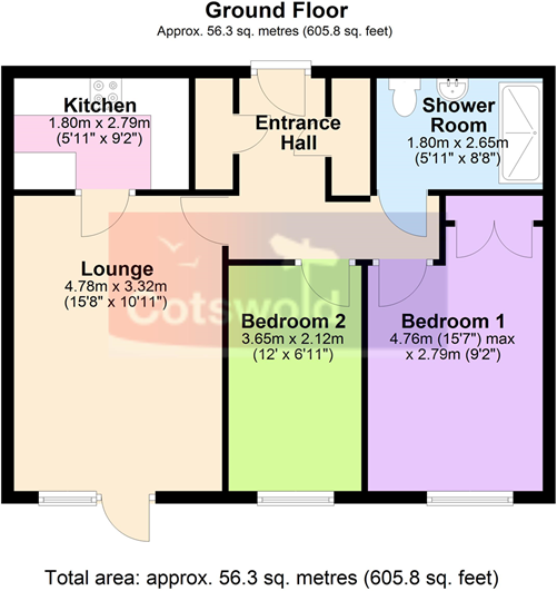 Rectory Court, Bishops Cleeve, Cheltenham, GL52 floorplan
