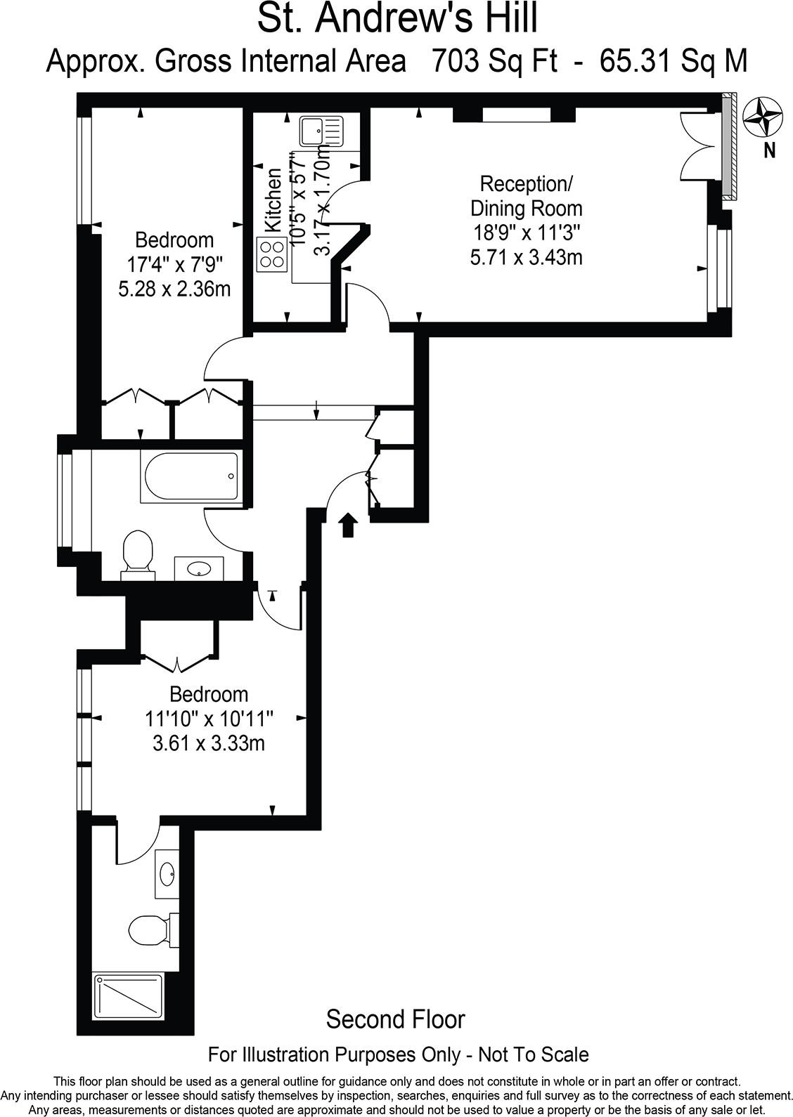 St. Andrew's Hill, London, EC4V floorplan