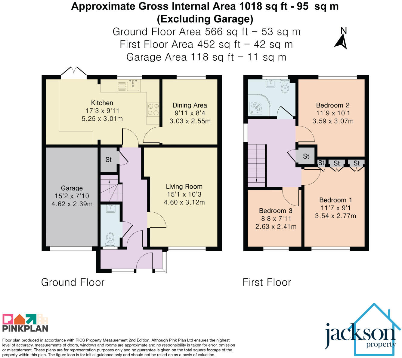 Muirfield Close, Holmer, Hereford, Herefordshire floorplan