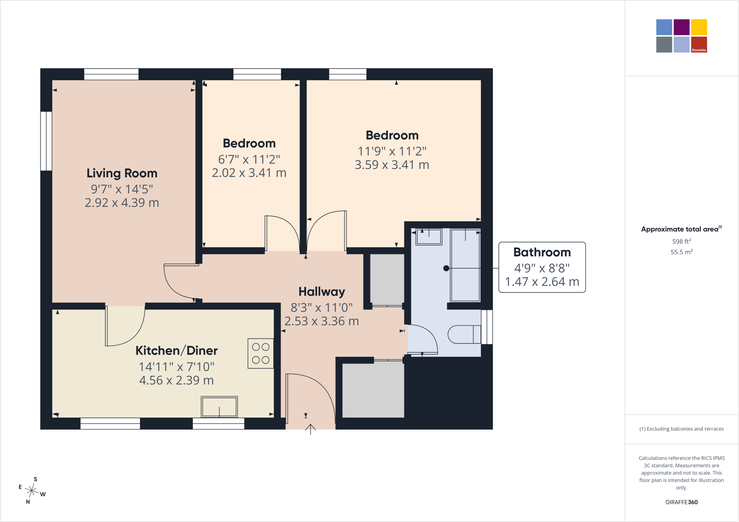 Hanbury, Orton Goldhay floorplan