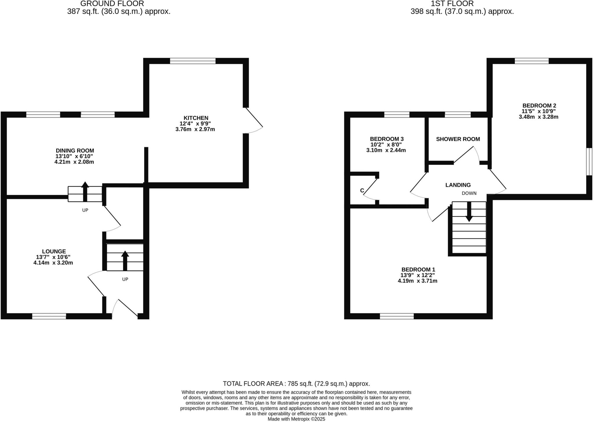1 Mill Cottages, Kentraugh, Colby floorplan