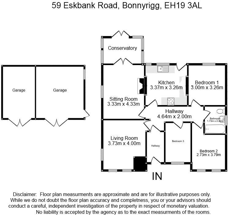 Eskbank Road, Bonnyrigg floorplan