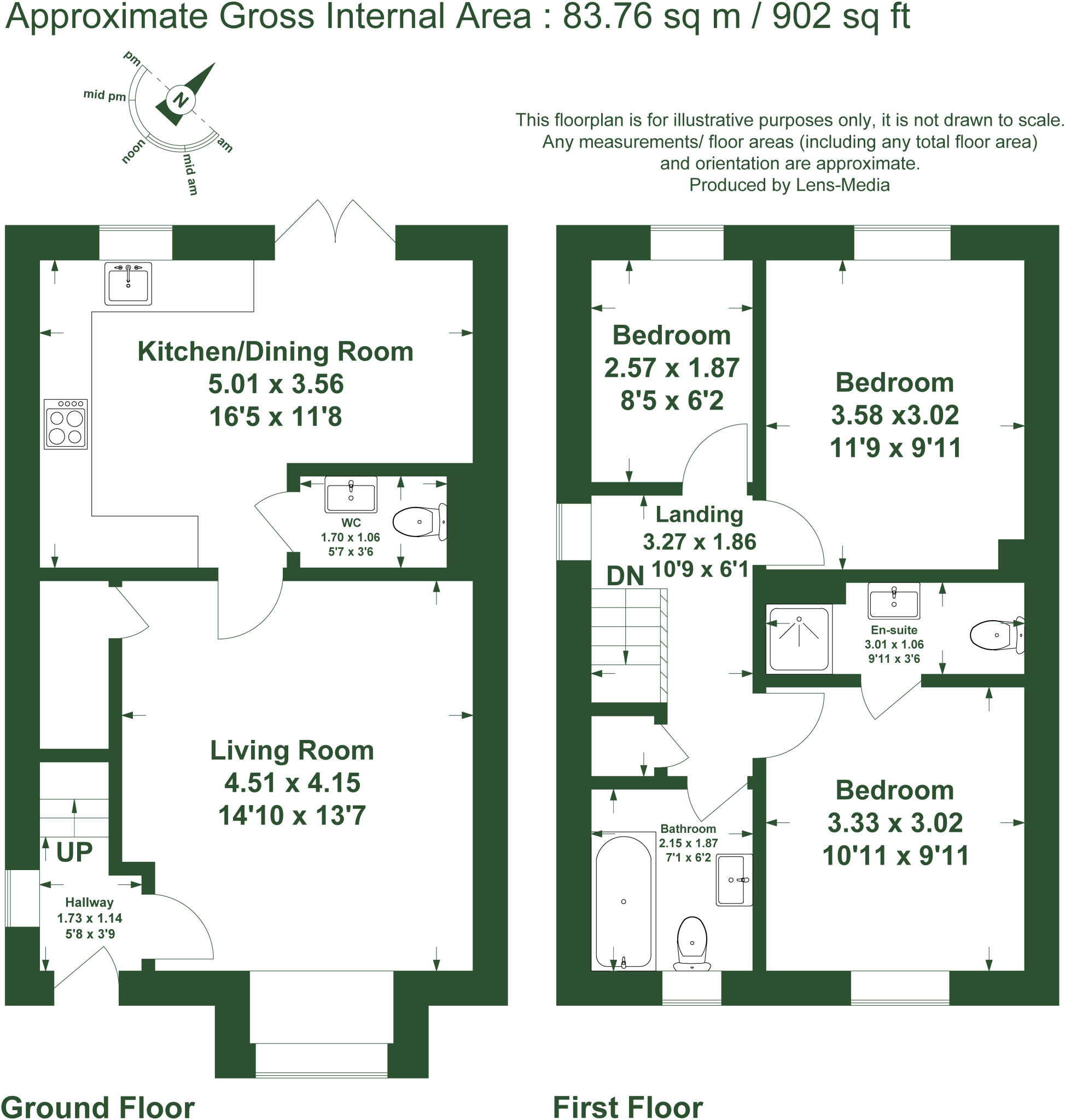 Farriers Place, Great Eccleston, Preston, Lancashire floorplan