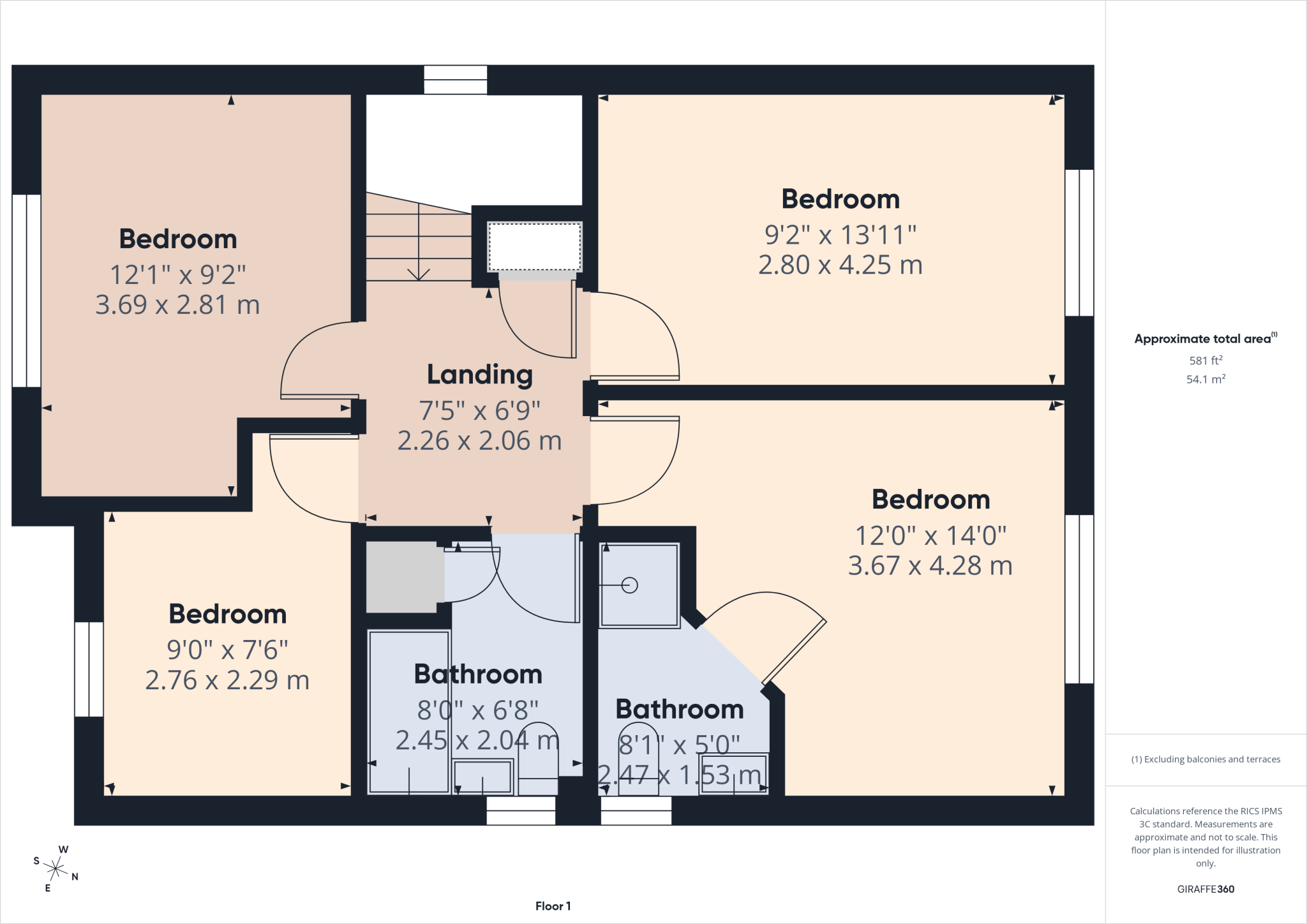 Leyland Drive, Bolsover floorplan