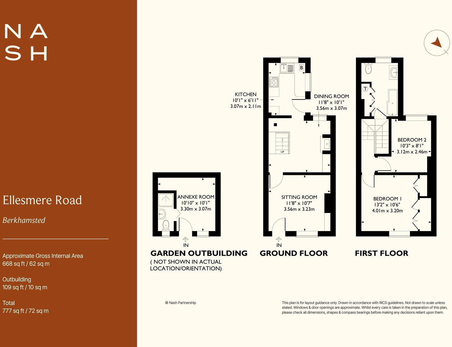 Ellesmere Road, Berkhamsted, Hertfordshire HP4 floorplan