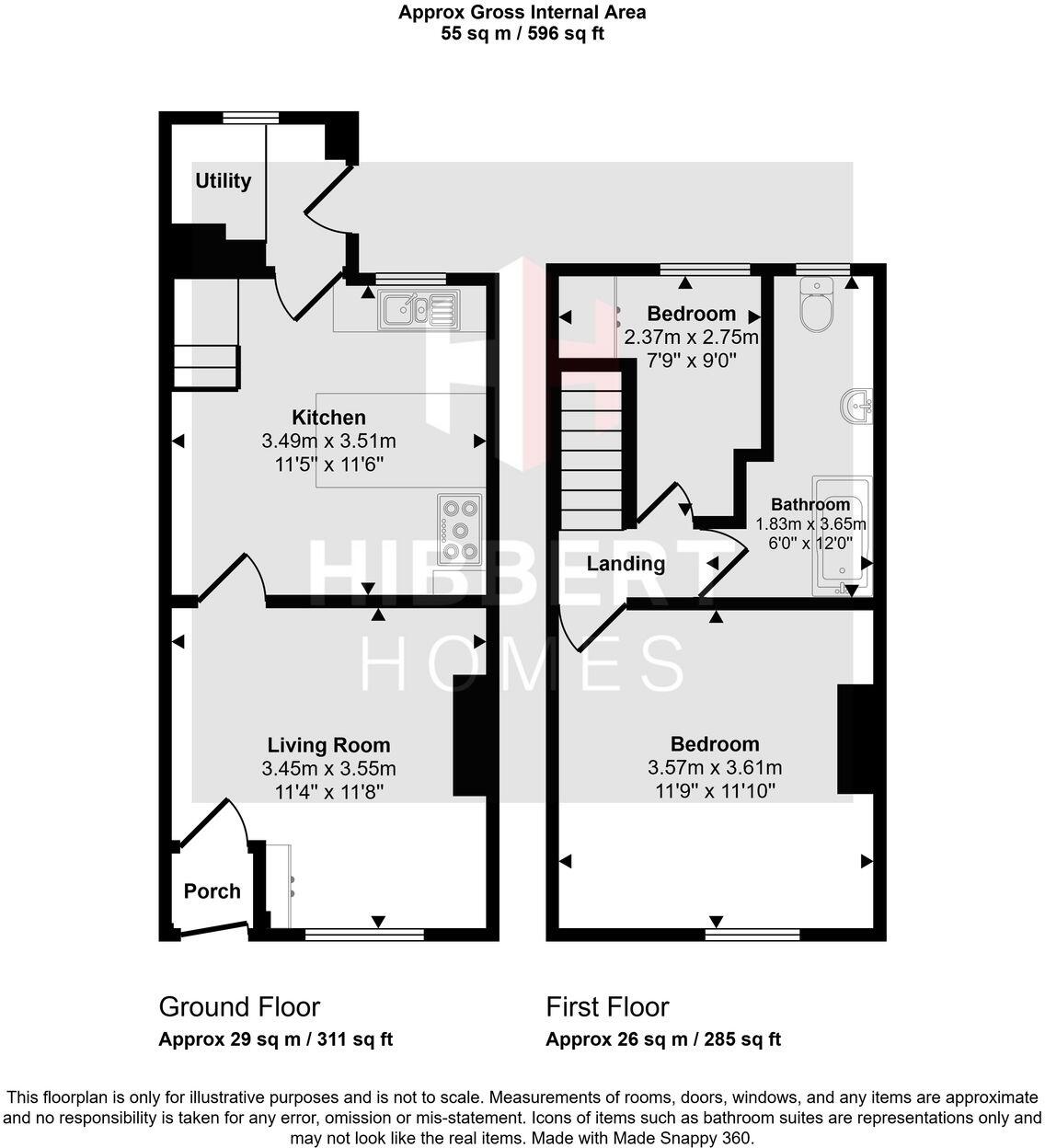 Gordon Avenue, Sale floorplan