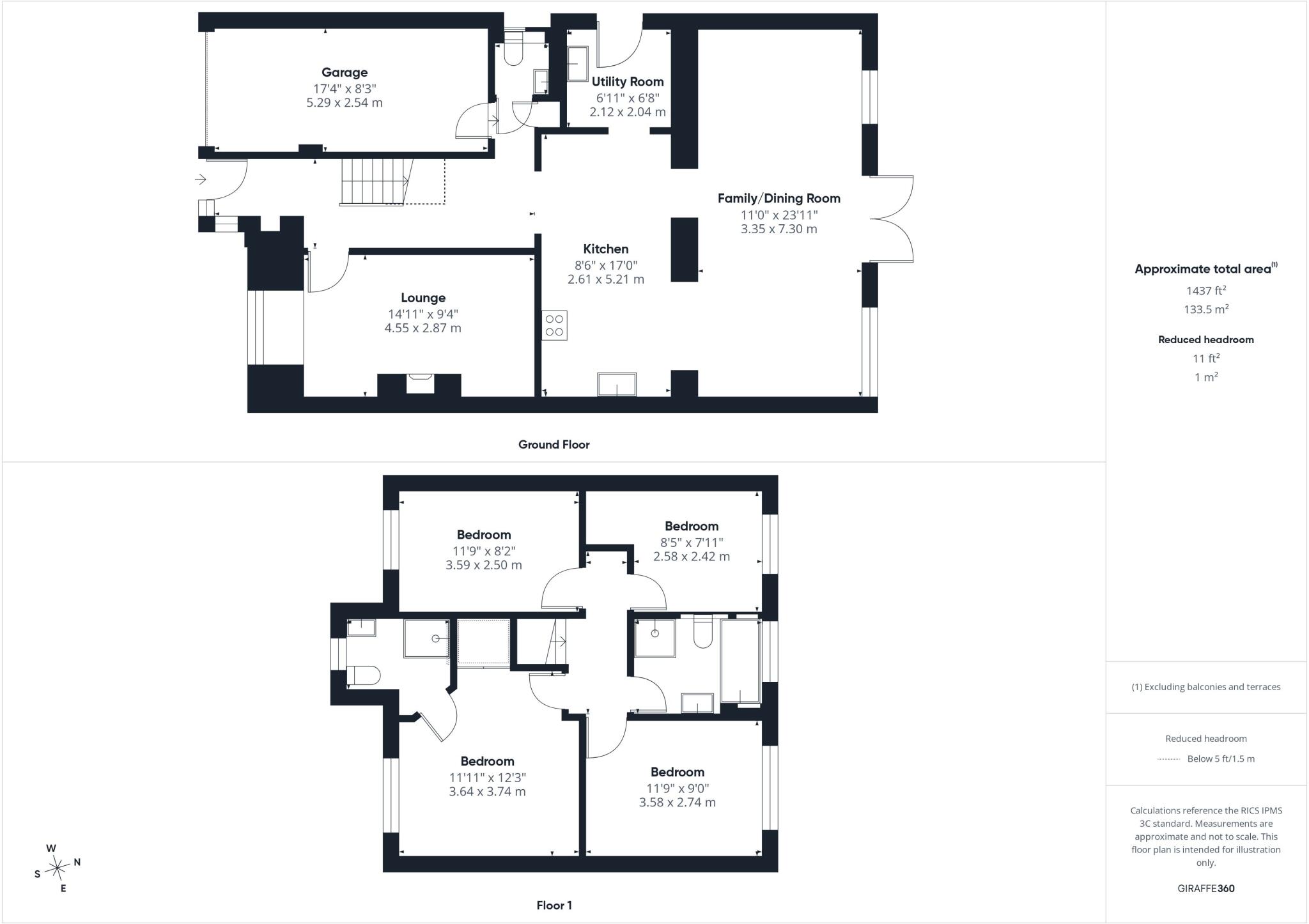 24, Pipers Drive, Christchurch, Dorset, BH23 floorplan