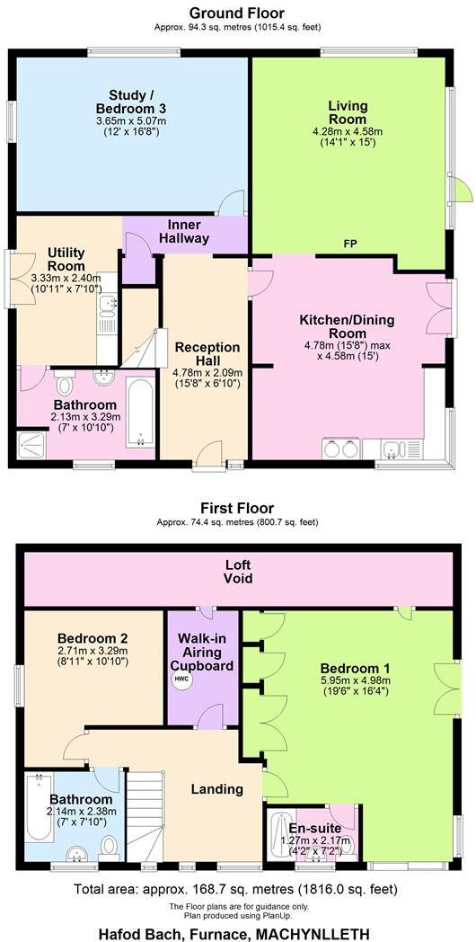 Furnace, Machynlleth floorplan