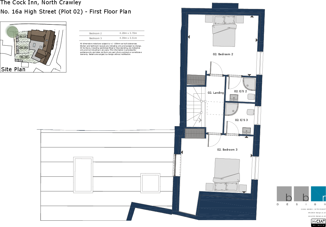 16A, High Street, North Crawley floorplan