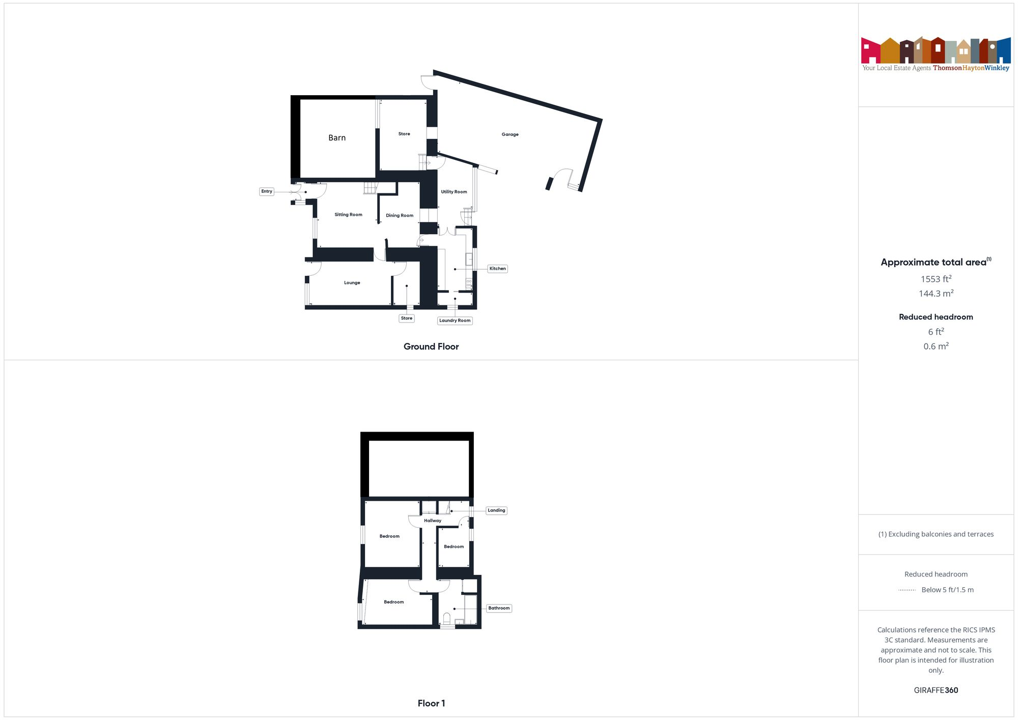 Sunny Bank Farm, Lindale floorplan