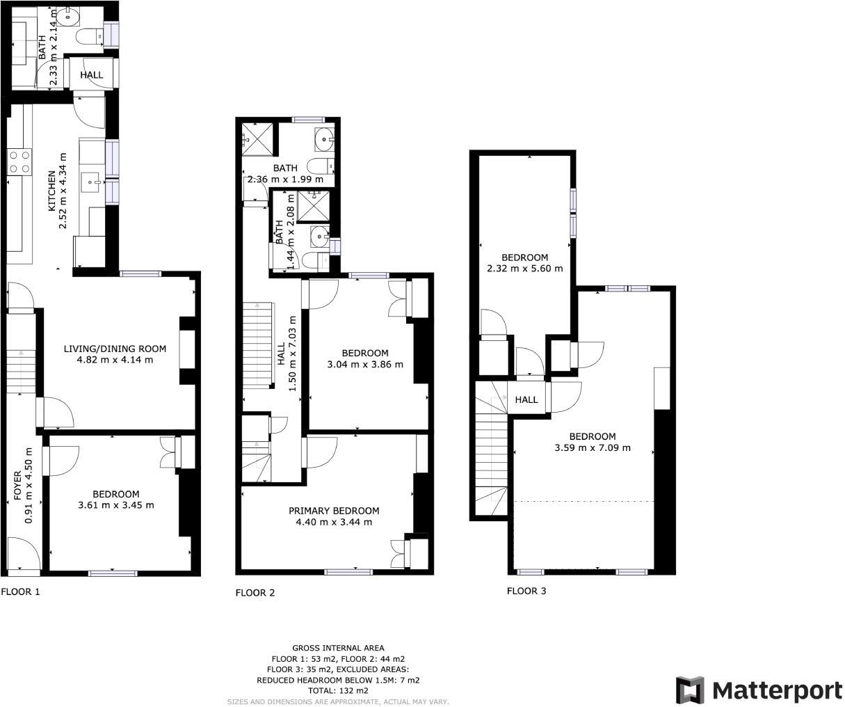 35 Watkin Street, Nottingham, NG3 1DL floorplan