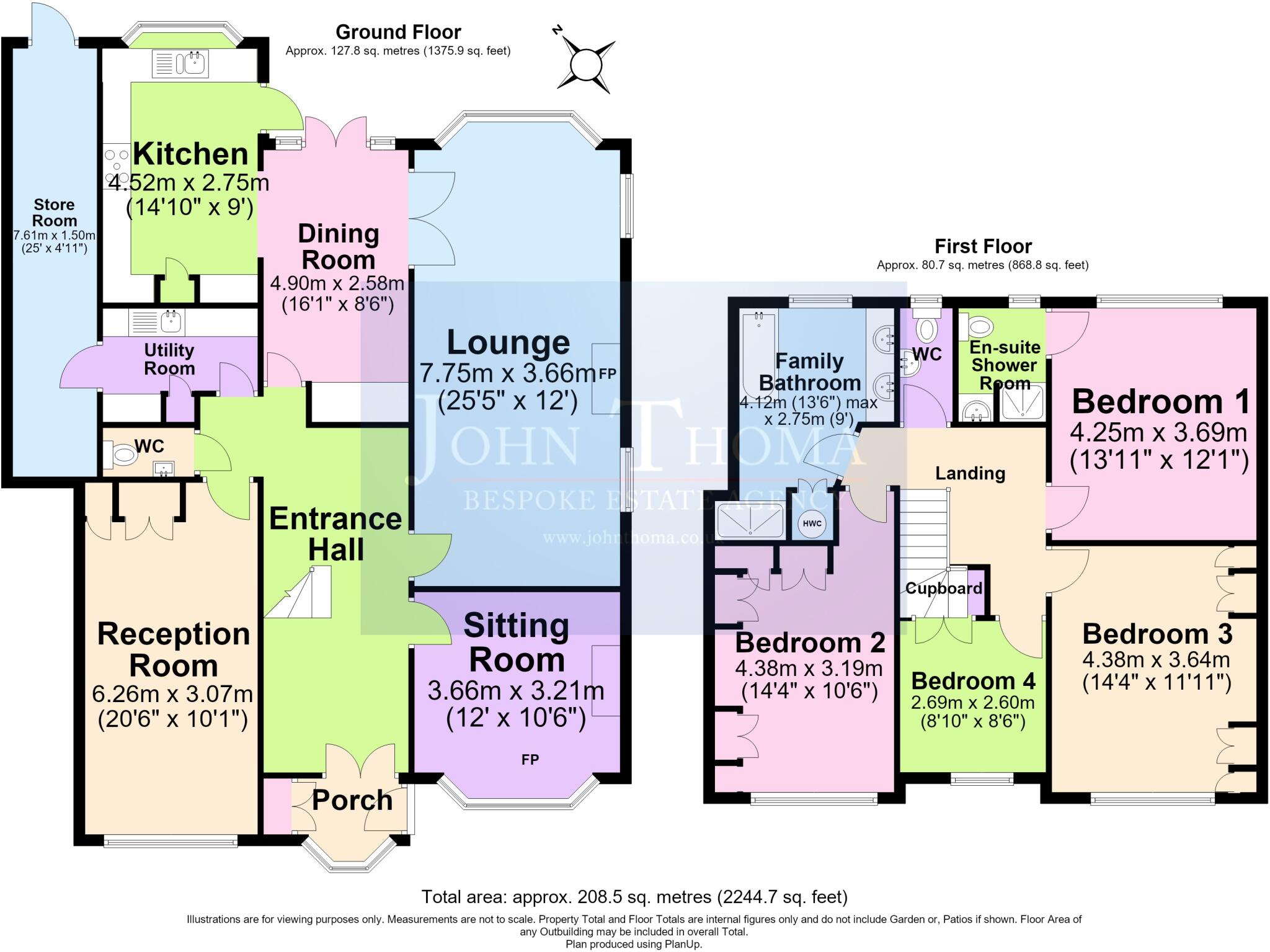 Grange Crescent, Chigwell, Essex floorplan