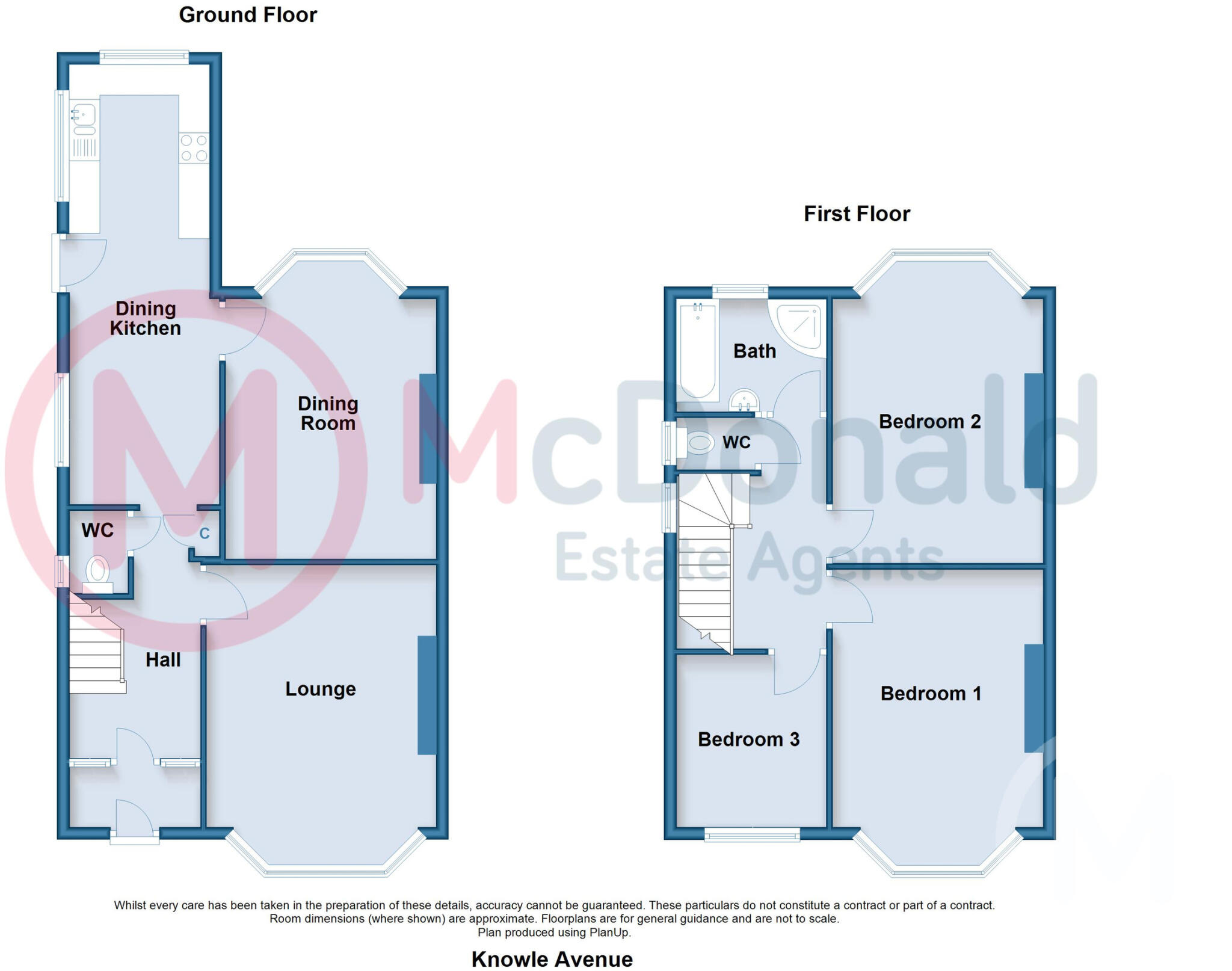 Knowle Avenue, Bispham floorplan