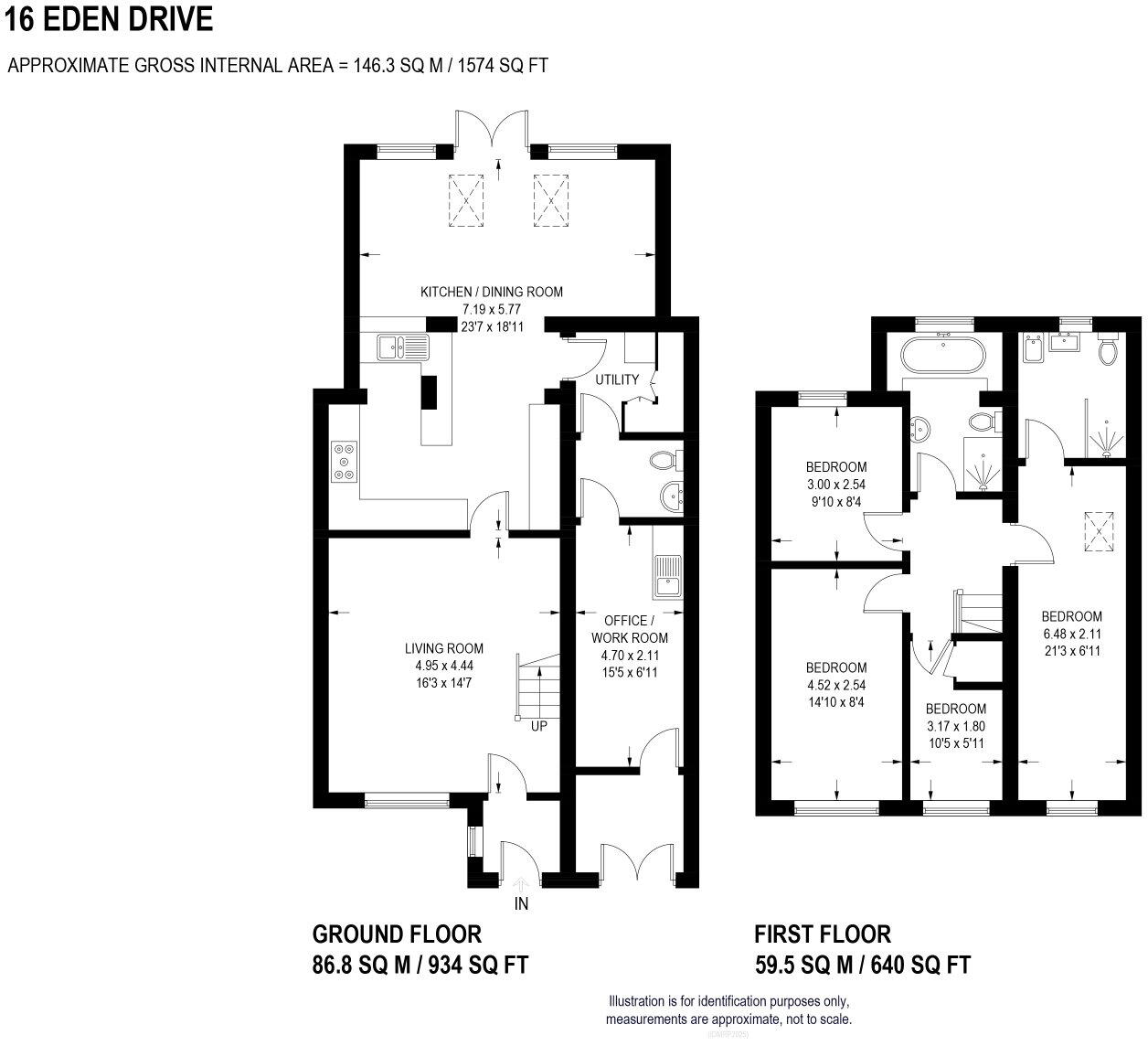 Eden Drive, Loxley, S6 floorplan