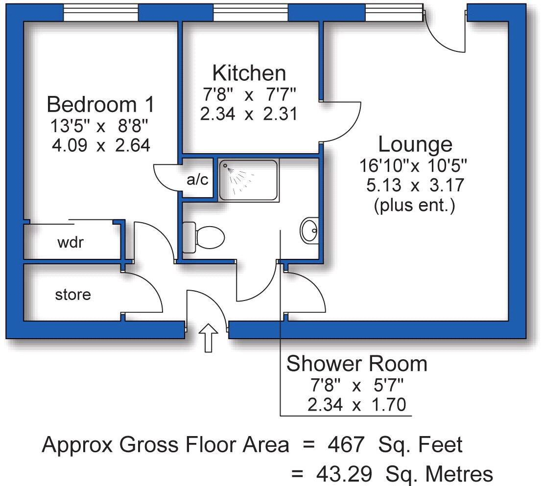 Redcroft, Well Lane, Greasby floorplan