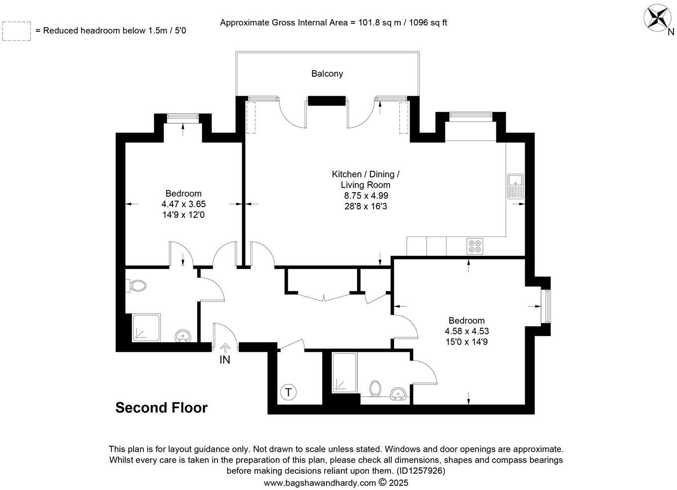 Mickleham Gardens, Cheam Village floorplan