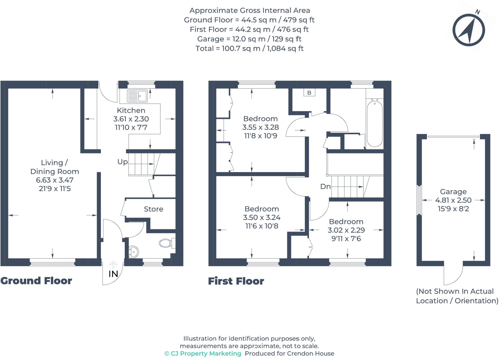 Deacon Close, High Wycombe floorplan
