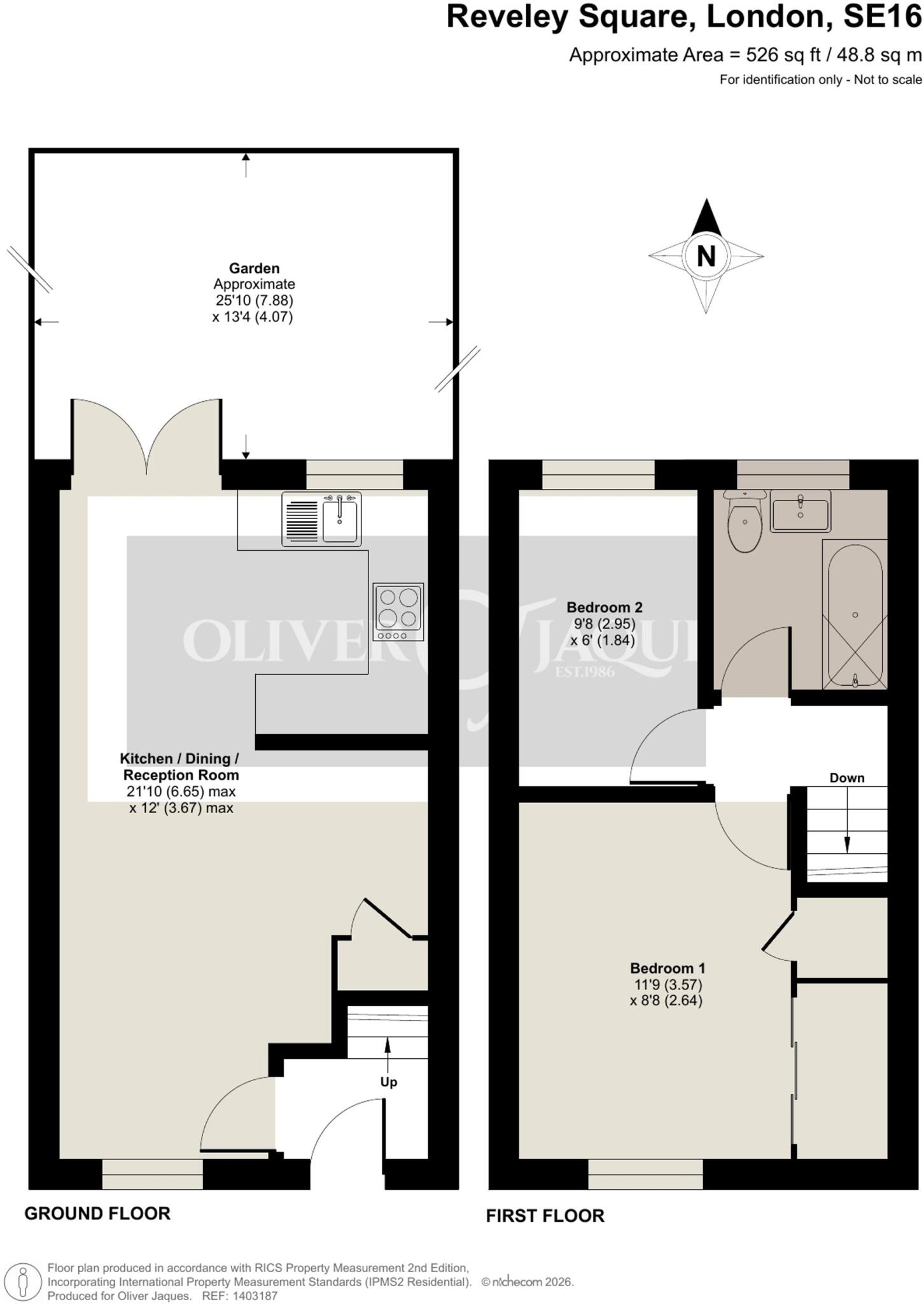 Reveley Square, London, SE16 floorplan