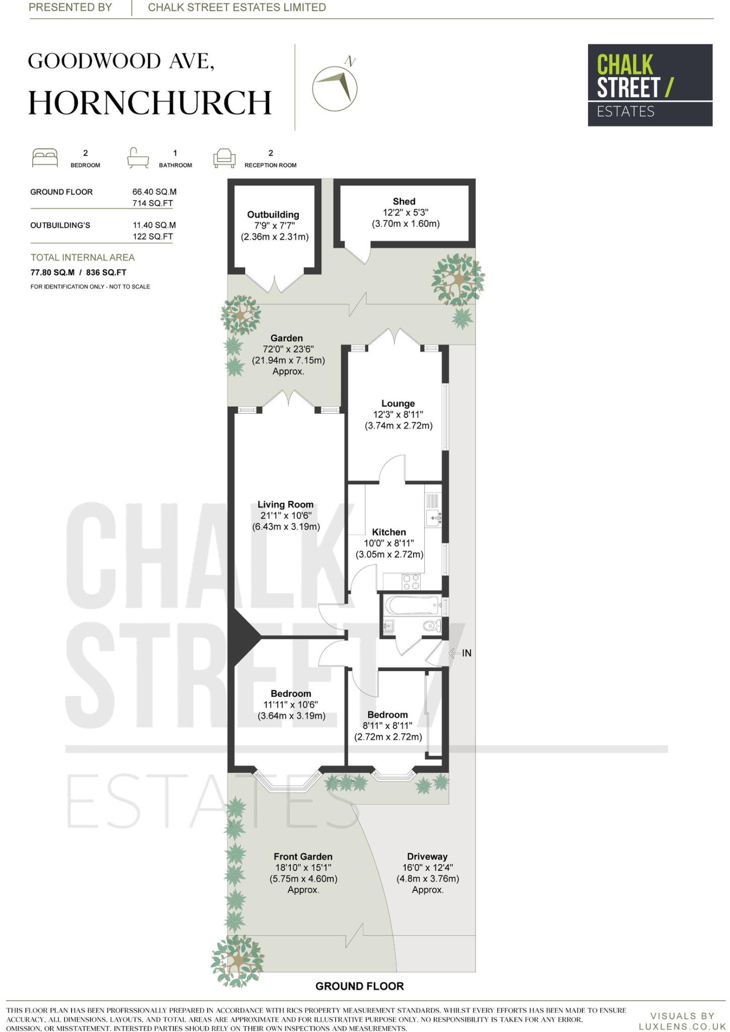 Goodwood Avenue, Hornchurch, RM12 floorplan