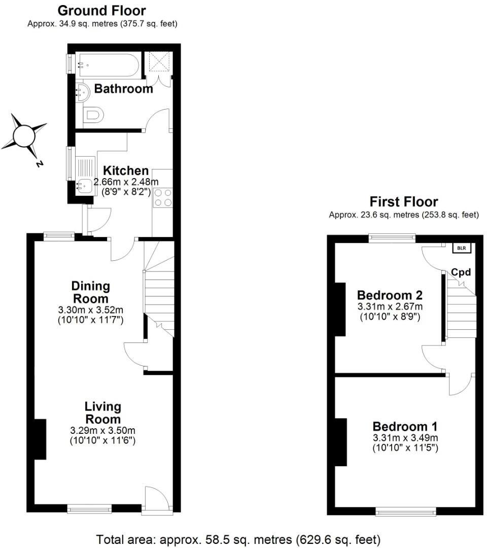 Railway Street, Cambridge floorplan