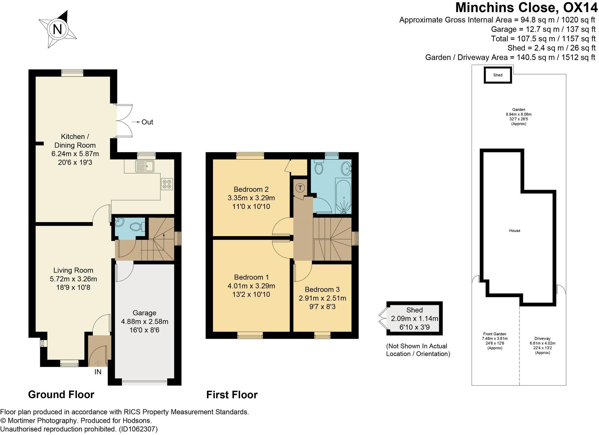 Minchins Close, Abingdon, OX14 floorplan