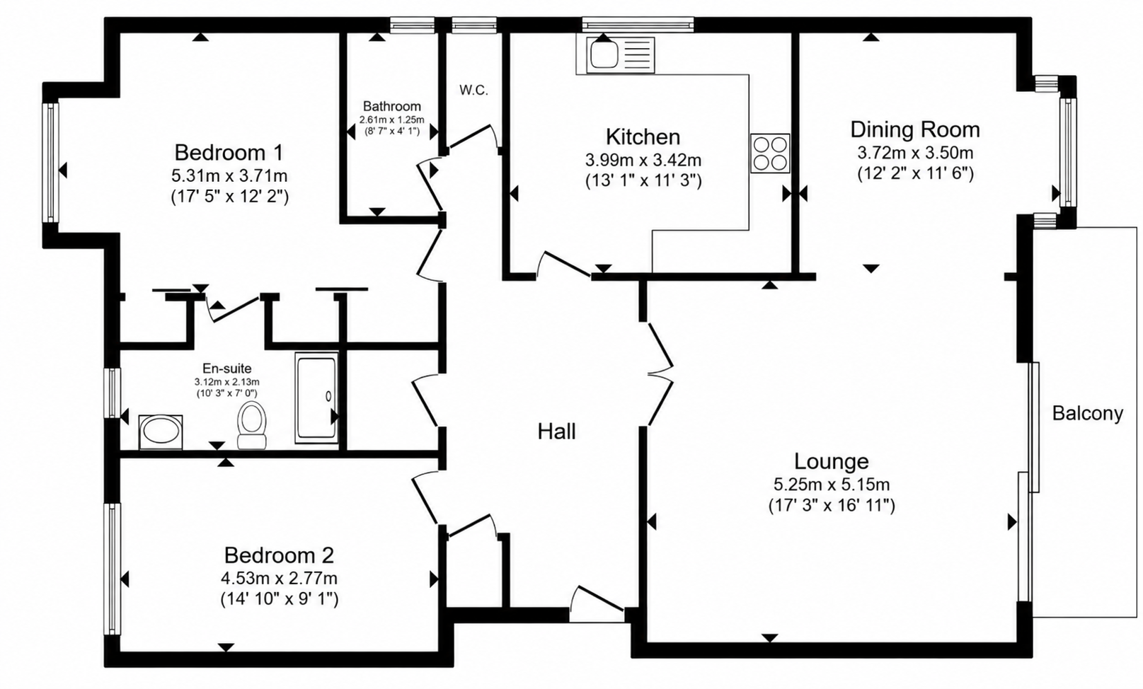 Vyner Close, Prenton, Merseyside, CH43 floorplan