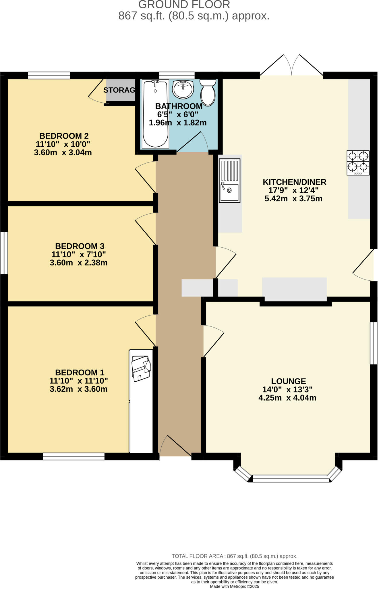 Silver Street, Holton le Clay, Grimsby, DN36 floorplan