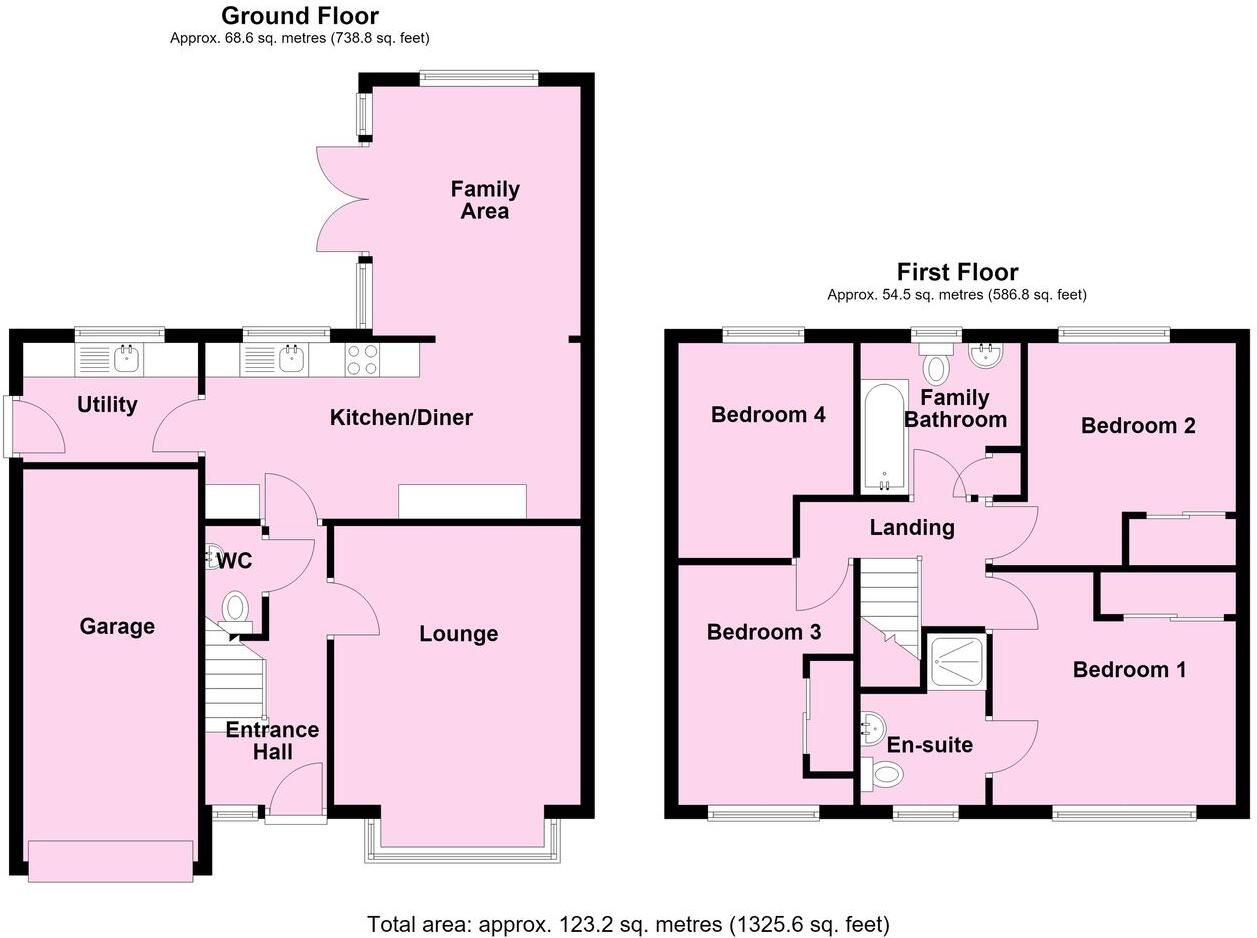  Geveze Way, Broughton Astley, LEICESTER, LE9 floorplan