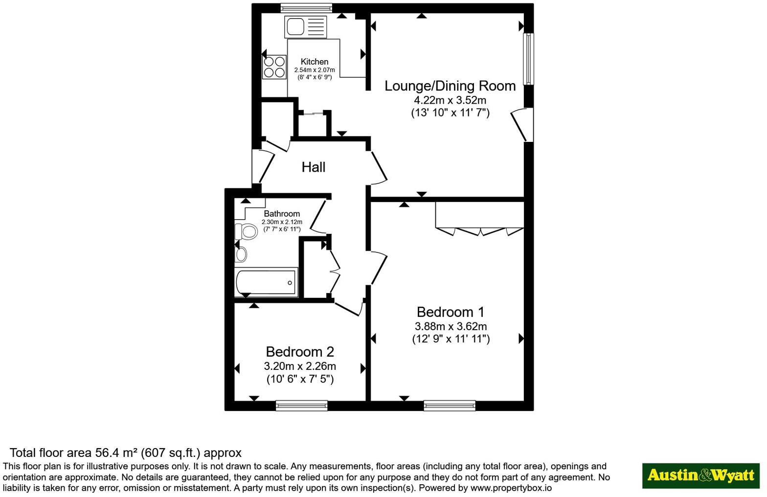 Hulse Road, Southampton, Hampshire, SO15 floorplan