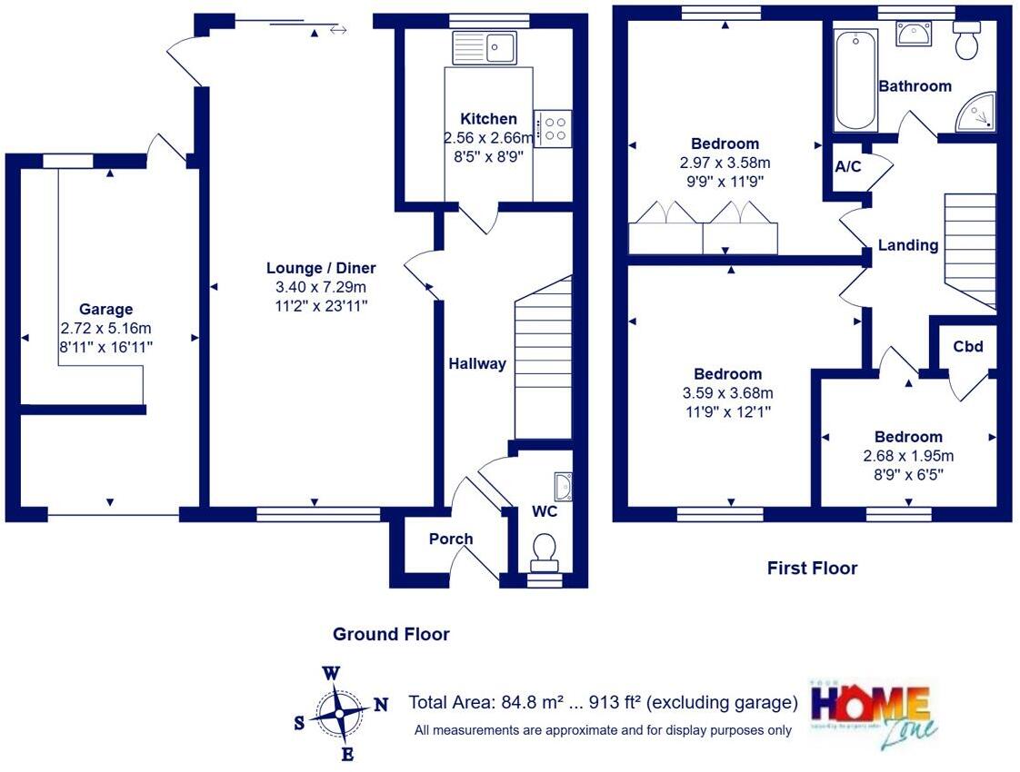 Bluebell Close, Highcliffe on Sea floorplan