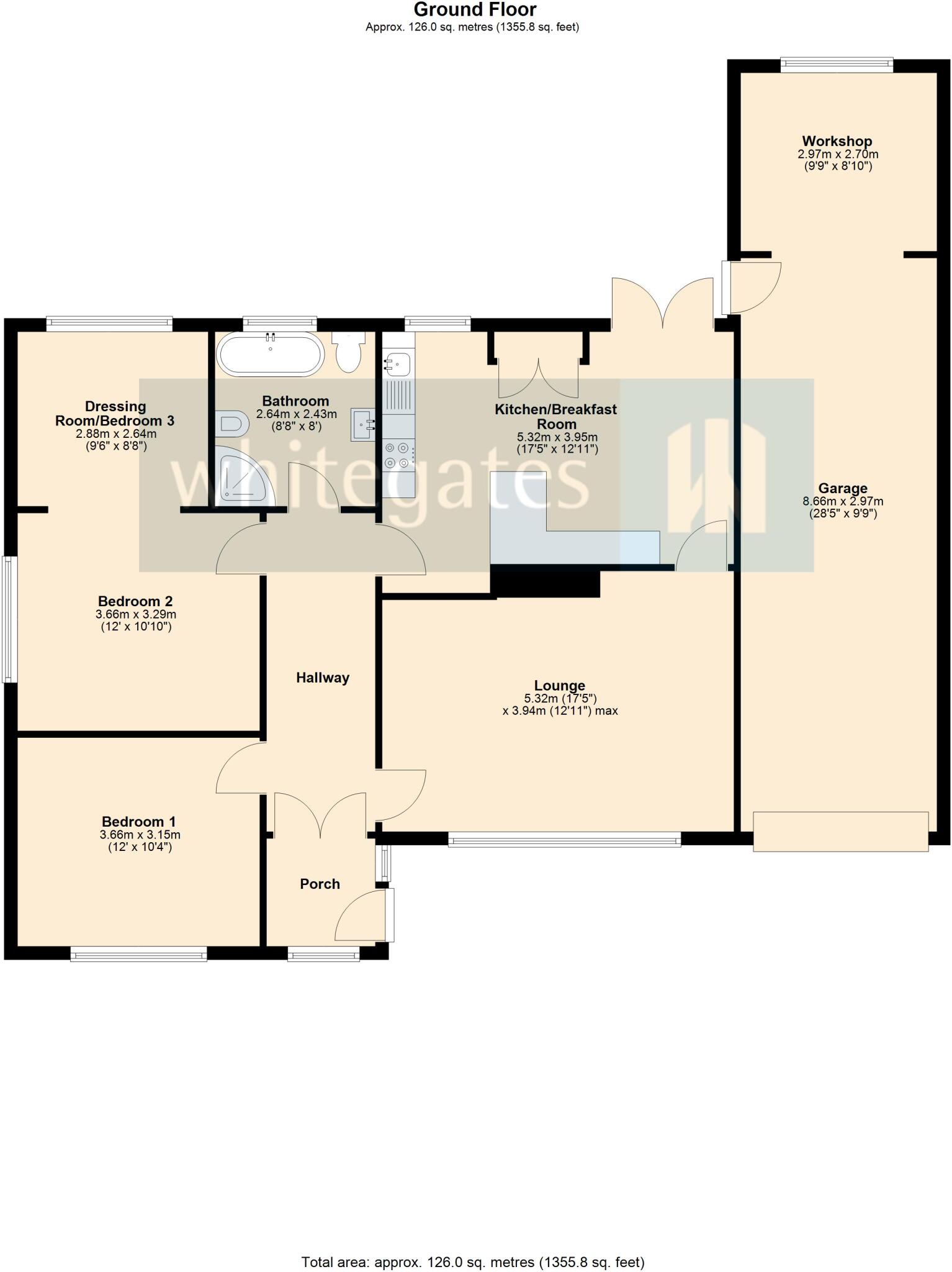 Moorland Avenue, Staincross, S75 floorplan