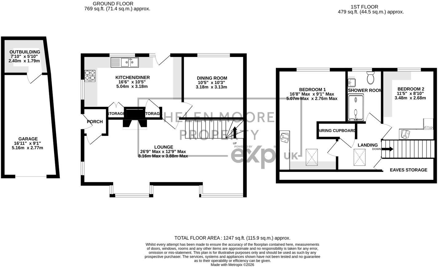 Amados Close, Plympton, Plymouth. floorplan