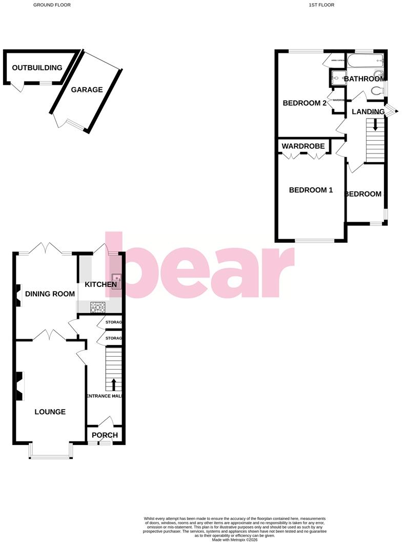 * GARAGE TO REAR * Highlands Boulevard, Leigh-on-Sea floorplan