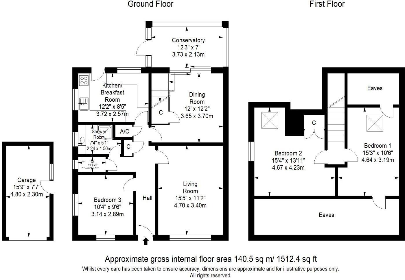 Ullswater Road, Sompting, Lancing floorplan
