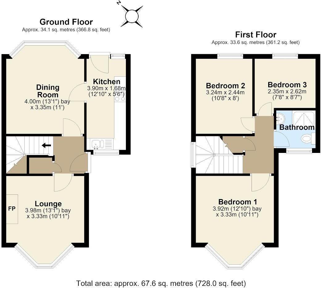 Floral Avenue, Chapel Allerton, Leeds, LS7 floorplan